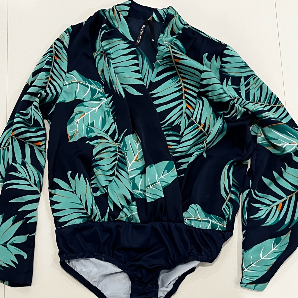 New Never Worn Bohemian Surplice Bodysuit